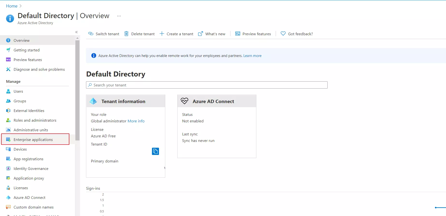enterprise application Typo3 SAML single sign on azure AD